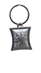 BRELOK ŚW. KRZYSZTOF SREBRNY 