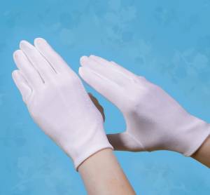 Rękawiczki komunijne pełne