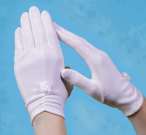 Rękawiczki komunijne pełne