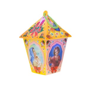 Lampion adwentowy plastik 