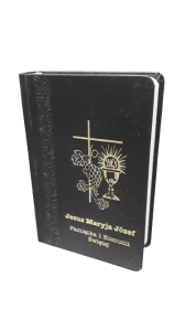 MODLITEWNIK JEZUS MARYJA JÓZEF KOMUNIA CZARNY