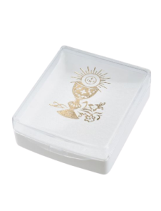 PUDEŁKO DO RÓŻAŃCA  KOMUNIA BIAŁE